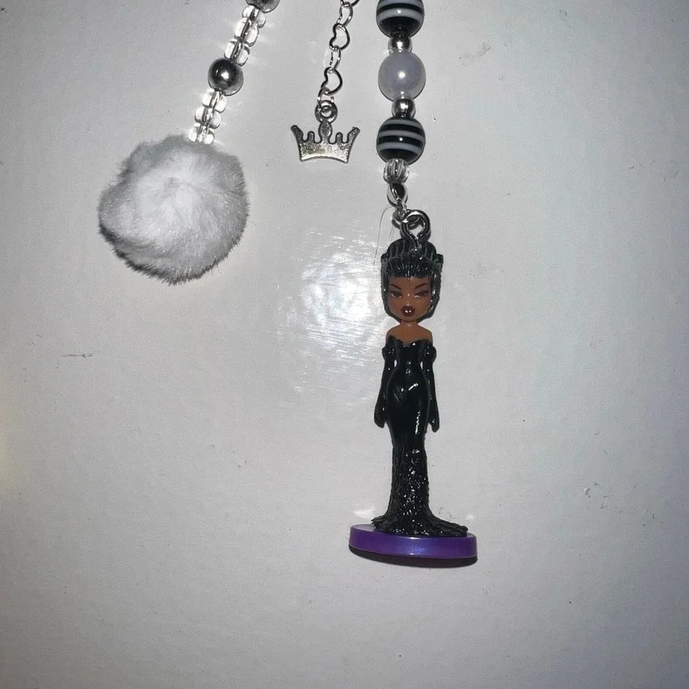 Handmade Bratz & Bratz x Kylie Jenner Beaded Keychain Set